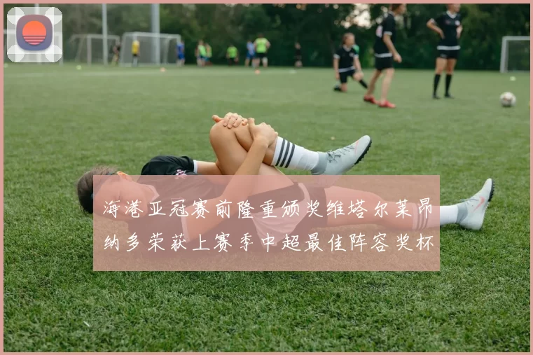 海港亚冠赛前隆重颁奖维塔尔莱昂纳多荣获上赛季中超最佳阵容奖杯