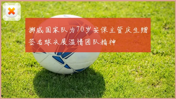 挪威国家队为70岁安保主管庆生赠签名球衣展温情团队精神